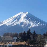 河口湖火車🚞站富士山🗻零死角