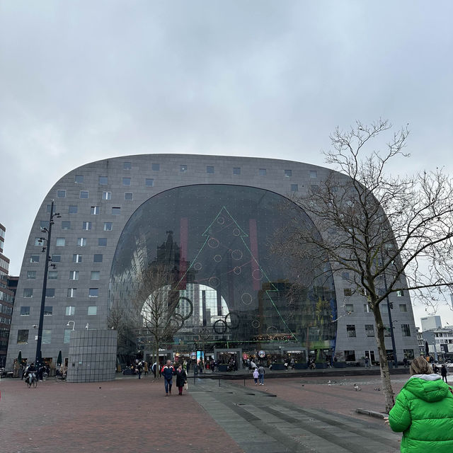 Markthal, the Market Hall in Rotterdam