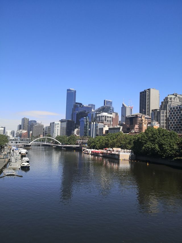 Melbourne's Yarra River scenery