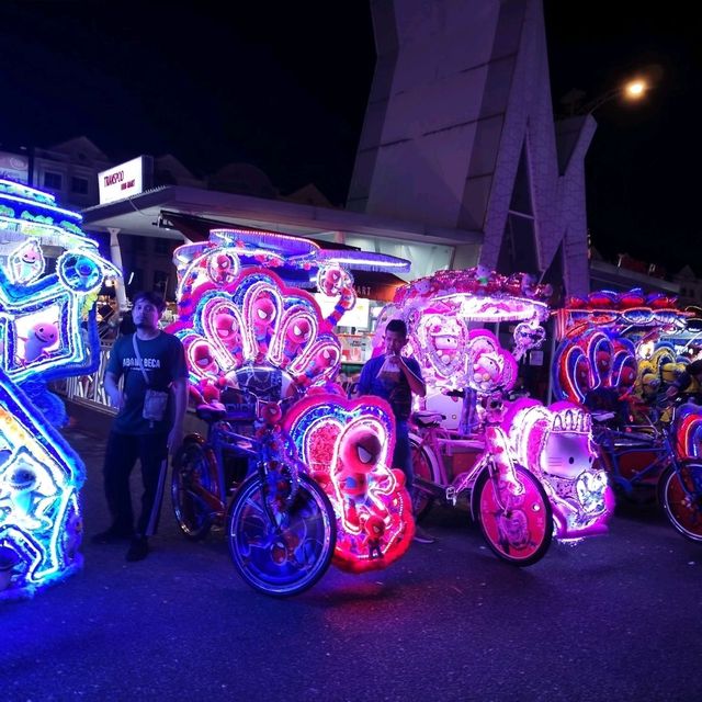 The great night walk in malacca city❤️