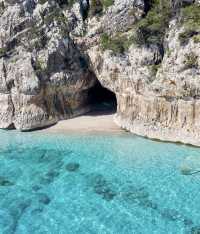 Sardinia, Italy, the must-visit transparent jellyfish sea in life.