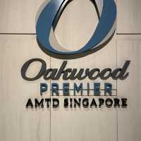 Infinity pool at Oakwood AMTD Singapore 