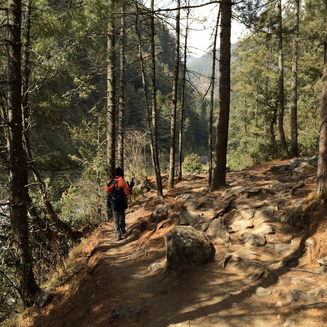 Phakding to Namche Bazaar trek