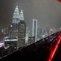 Sky51 awesome rooftop bar facing KLCC 