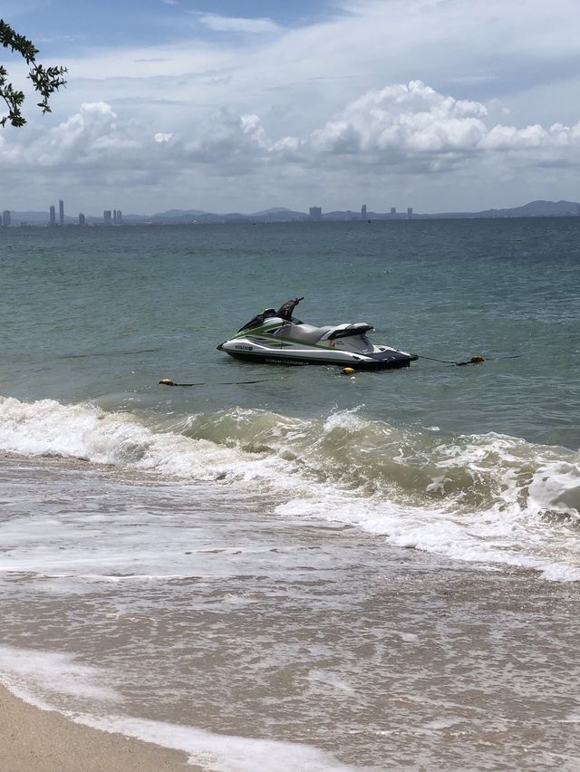 beautiful beach with amazing city view!