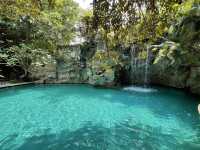 Green gardens and turquoise waters