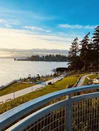 Seattle, Washington Lake Sunset - Bellevue Section