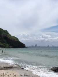 beautiful beach with amazing city view!