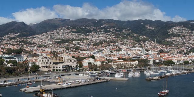 Funchal, the capital of Madeira Islands in Portugal.