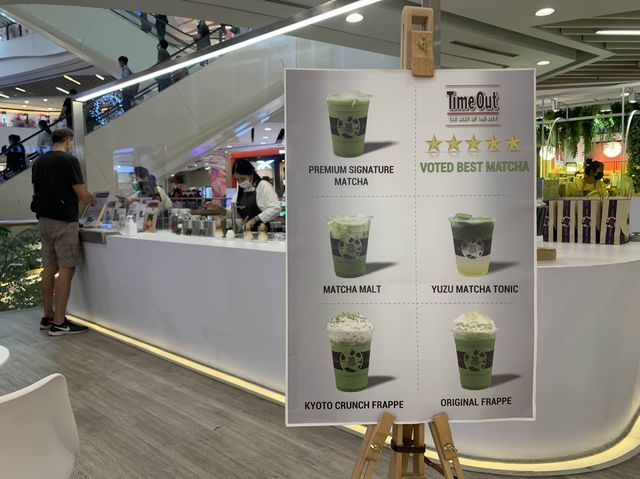 Green Tea in Central Rama 9