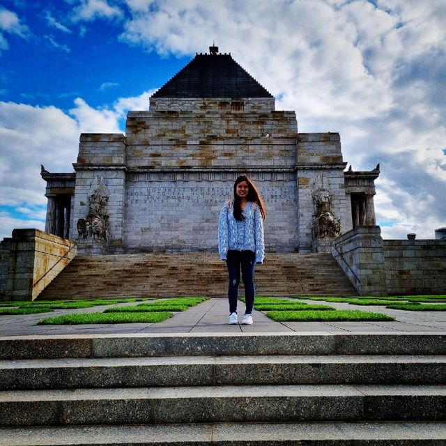 The Shrine Of Remembrance In Melbourne