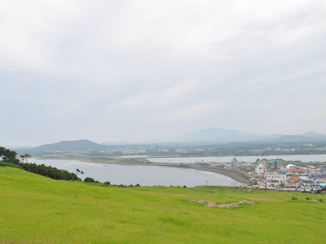 濟州島登上城山日出峰