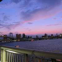 Spectacular Sunset in Tokyo Bay