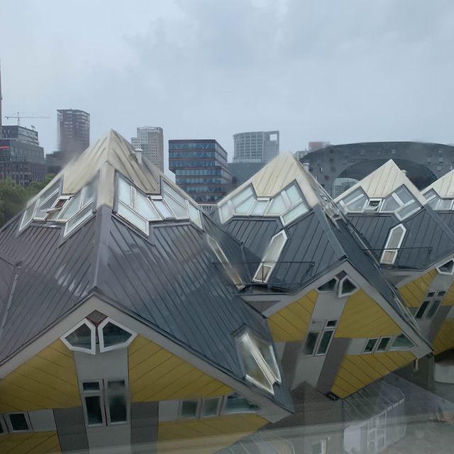 innovative Cube House in Rotterdam 