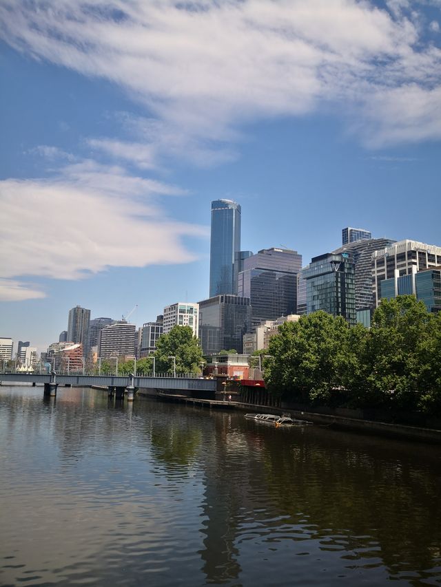 Melbourne's Yarra River scenery