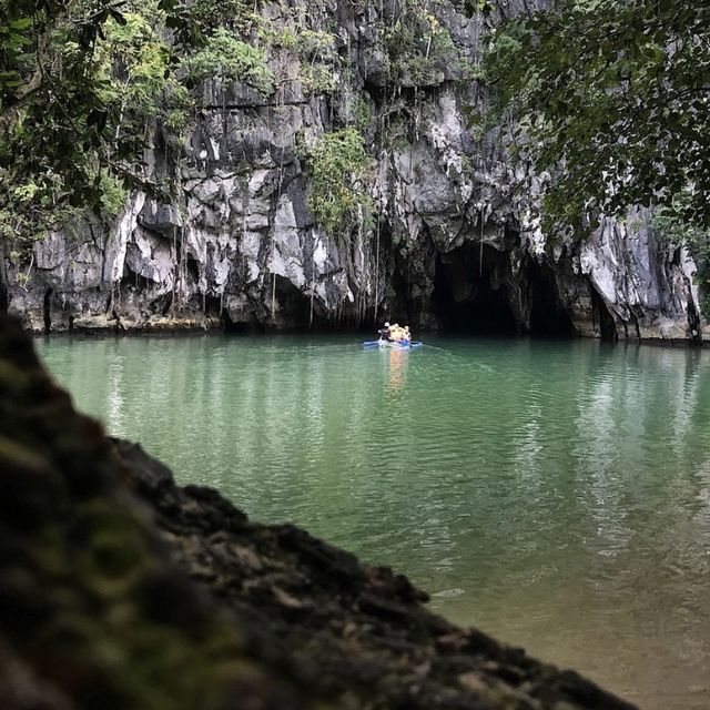 Exploring the underground river