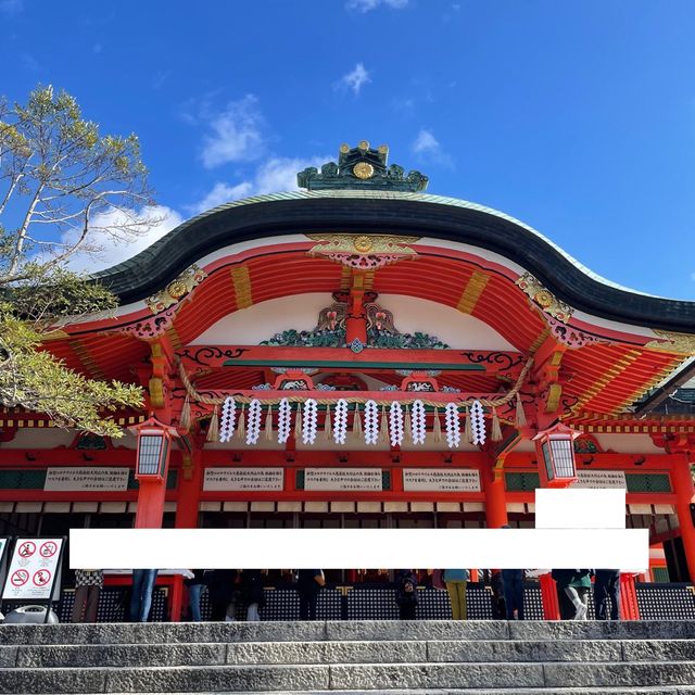 【京都】伏見稲荷大社｜圧巻の千本鳥居⛩