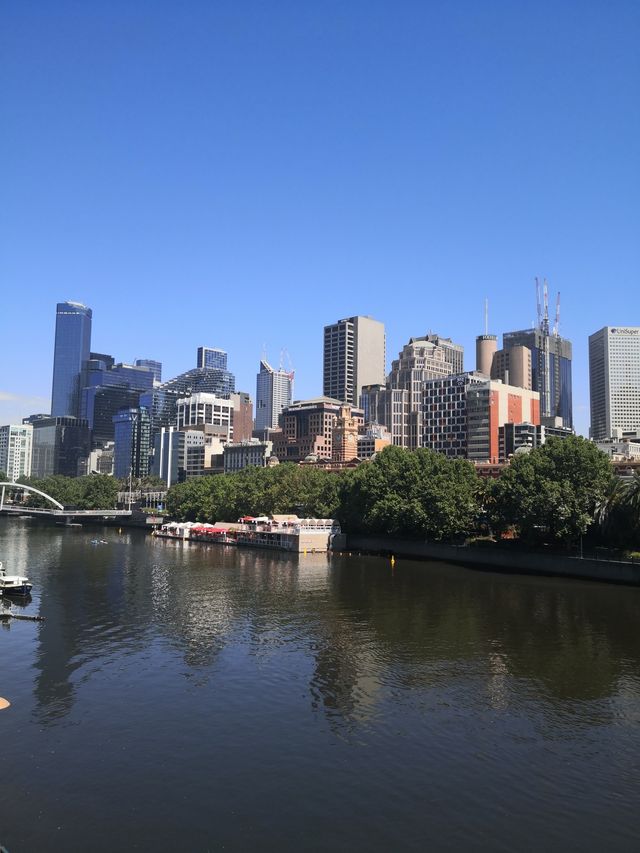 Melbourne's Yarra River scenery