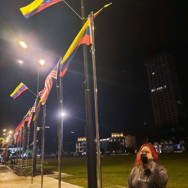 Night walk at Merdeka Square 