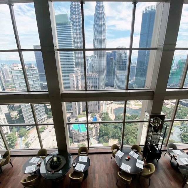 High Tea with KLCC view