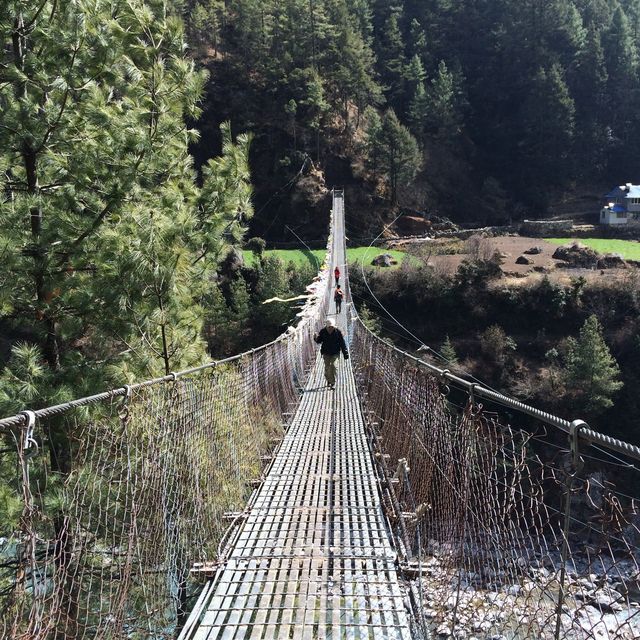 Phakding to Namche Bazaar trek