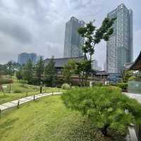 songdo Central Park in incheon is beautiful