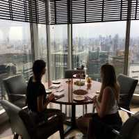 Eating in the clouds ☁️ | Grand Hyatt 