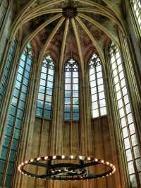 Bookstore in the vaults of a medieval church!