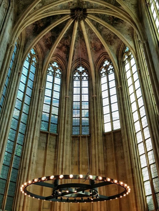 Bookstore in the vaults of a medieval church!