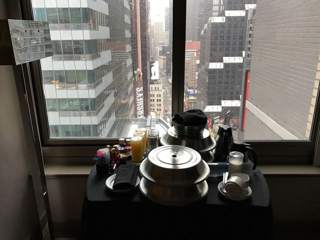 Breakfast ~  W hotel in Times Square