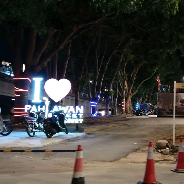 The great night walk in malacca city❤️