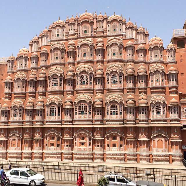 'Mahal' view at Hawa Mahal