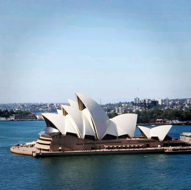 The Sydney Opera House at Sydney Harbour 