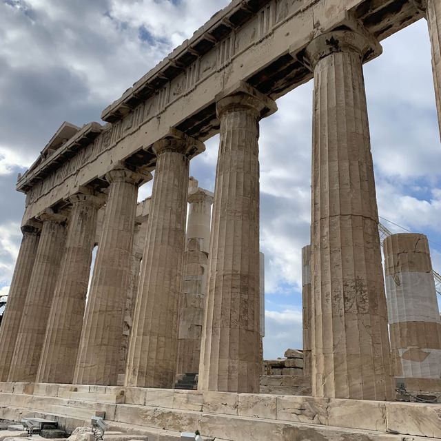 The amazing Acropolis in Athens Greece.