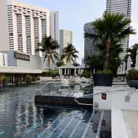 Swimming pool at Mandarin Oriental