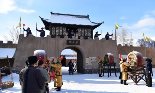 鏡泊湖風景区