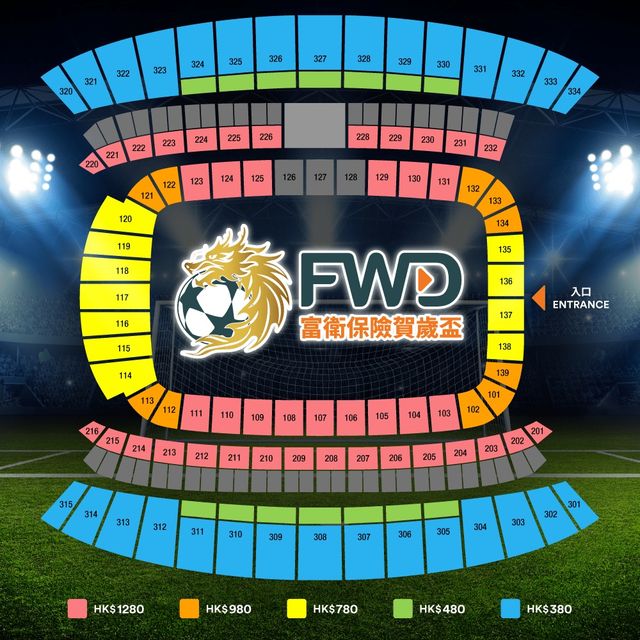 中國香港 · FWD富衞保險賀歲杯2025 | 香港大球場