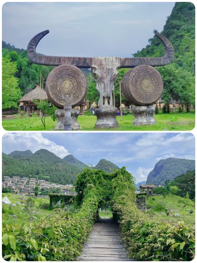 貴州深山古老村寨神秘的“東方印第安”