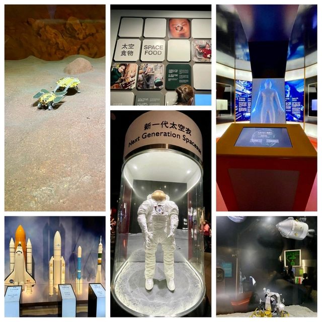 If you want to explore the space then you must go to Hong Kong Space Museum👨‍🚀🚀