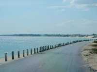 Phan Thiet beach in the summer from sunrise till sunset