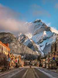 A  Walking Guide to Banff Town in Christmas 