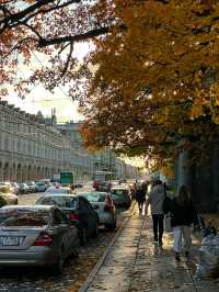 Bridges city: autumn in St. Petersburg