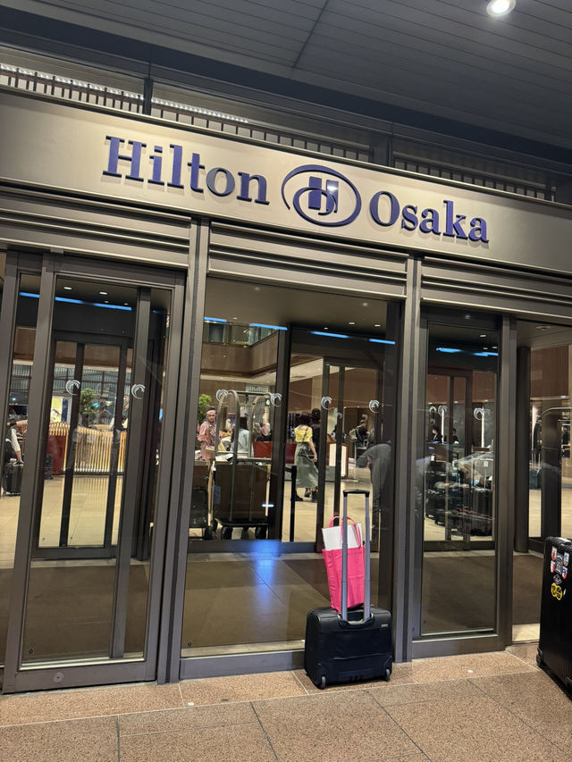 YOU CAN GO ANYWHERE FROM HILTON OSAKA