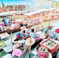 🇹🇭 Boat Ride  🔝 Local Floating Market