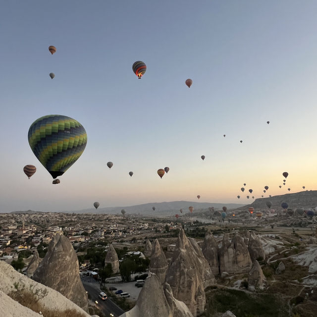 Must Do at Goreme: Hot Air balloons at sunrise