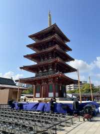 พาเที่ยวขอพรวัดดัง Shitennoji Temple 🎌