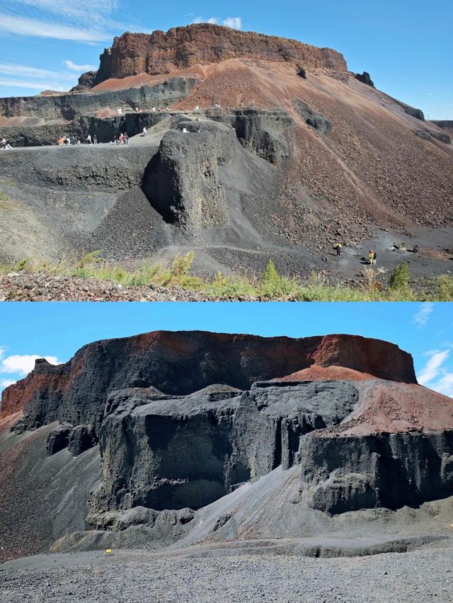 不能去火星就去火山吧,乌蘭哈達火山。