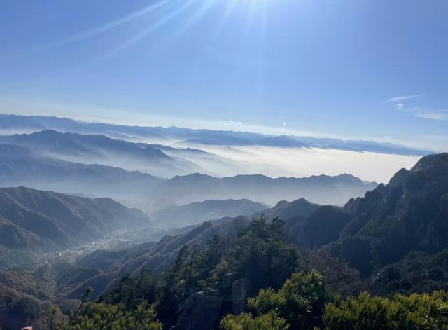 藍田王順山|藍關古道上的奇觀。