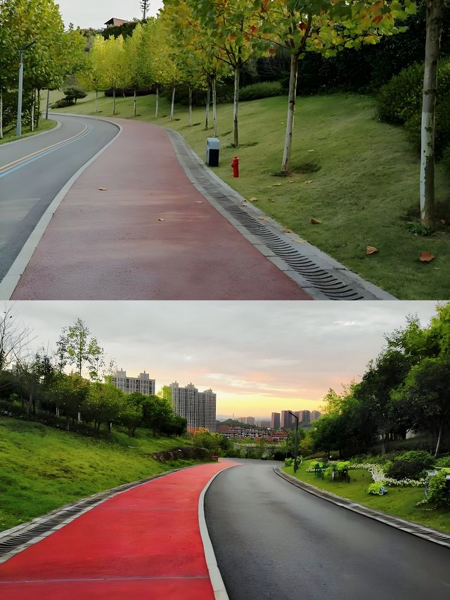 《城東盛景：宜昌城東公園的多元魅力畫卷》。