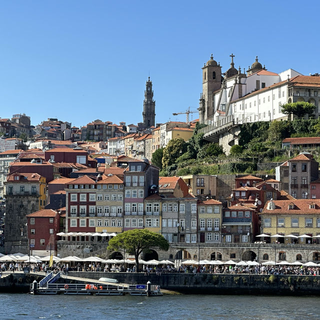 Riverfront promenade along Duoro River